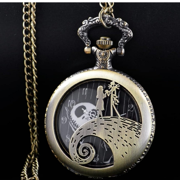 Various Nightmare Before Christmas Pocket Watches. Choose 1 - Picture 9 of 11